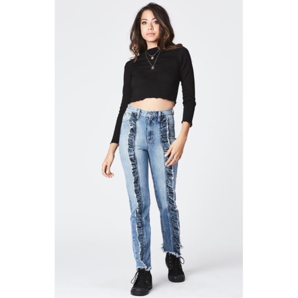 Carmar Blue Straight Leg Jeans